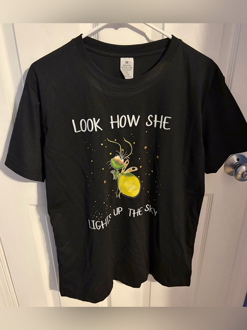 Princess & the Frog Ray the Firefly Tee, Women’s Size Medium New